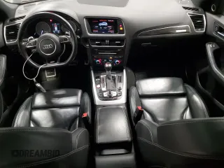 2015 Audi SQ5 Premium Plus with VIN WA1CGAFPXFA095148, listed as a Copart auction lot 52700985 with 77,576 mi miles and Clean Title. Bid and sale history available at carsss.com. Image 8.