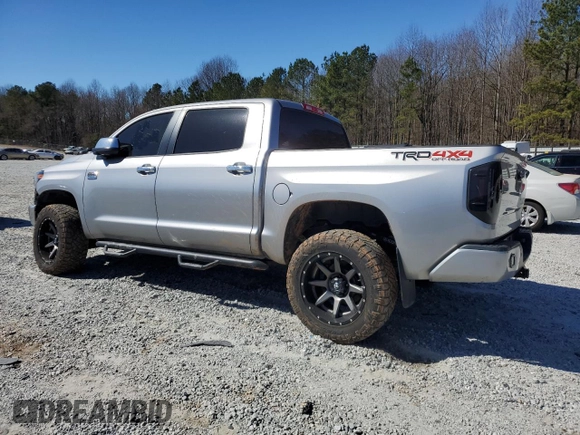 2017 Toyota Tundra Platinum z VIN 5TFAW5F11HX670840, wystawiony jako Copart lot #45972045 z przebiegiem 159 320 mil mil oraz Szkoda całkowita • Salvage title. Historia ofert i sprzedaży dostępna na DreamBid. Obrazek 2.