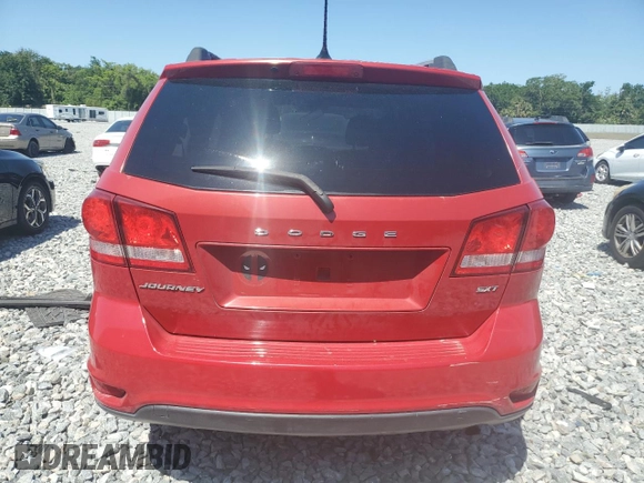 2017 Dodge Journey SXT with VIN 3C4PDCBB2HT562855, listed as a Copart auction lot 52499355 with 140,230 mi miles and Clean Title. Bid and sale history available at DreamBid. Image 6.