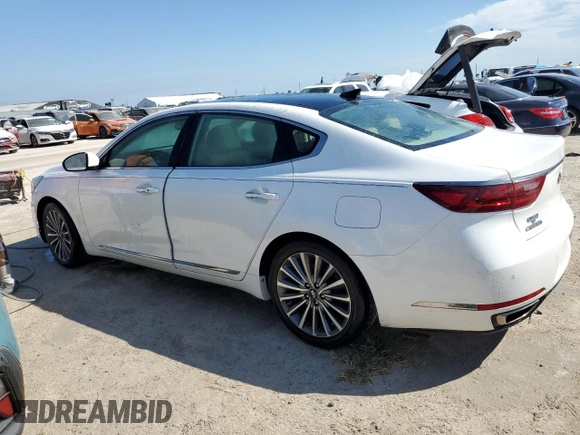 2017 Kia Cadenza Premium with VIN KNALC4J15H5052237, listed as a Copart auction lot 73831934 with 15,915 mi miles and Non Repairable. Bid and sale history available at carsss.com. Image 2.