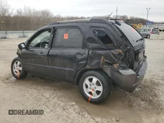 2007 Kia Sportage LX with VIN KNDJF724377305103, listed as a Copart auction lot 48346355 with 118,830 mi miles and Non Repairable. Bid and sale history available at carsss.com. Image 2.