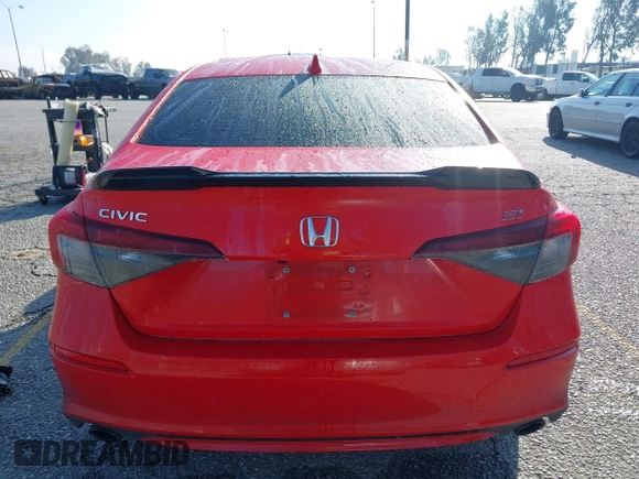 2025 Honda Civic Si with VIN 2HGFE1E55SH470272, listed as a IAAI auction lot 41742861 with 16,942 mi miles and . Bid and sale history available at DreamBid. Image 17.