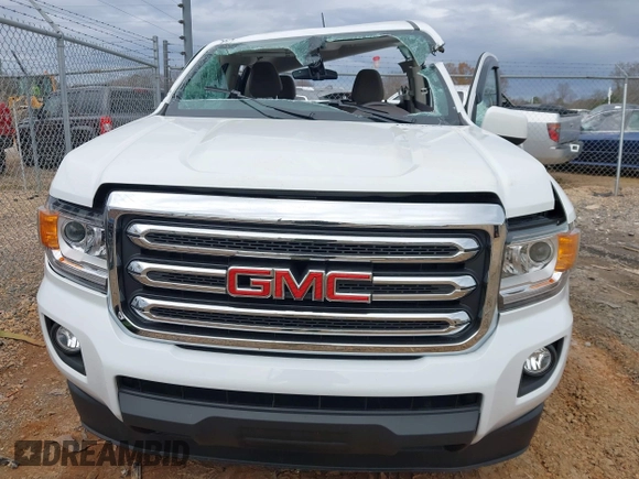 2015 GMC Canyon 2WD SLE with VIN 1GTG5BE33F1132736, listed as a IAAI auction lot 41094687 with 26,185 mi miles. Bid and sale history available at carsss.com. Image 12.