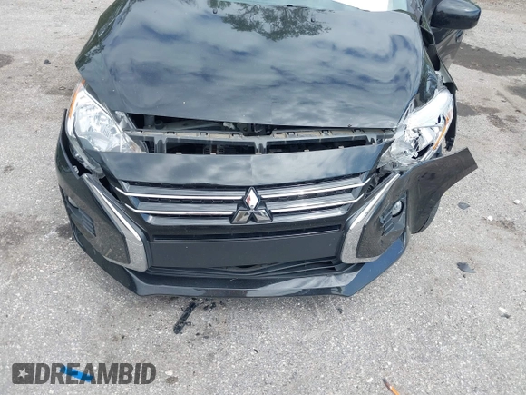 2022 Mitsubishi Mirage ES with VIN ML32FUFJ7NHF06356, listed as a IAAI auction lot 41815806 with 30,873 mi miles and . Bid and sale history available at DreamBid. Image 6.
