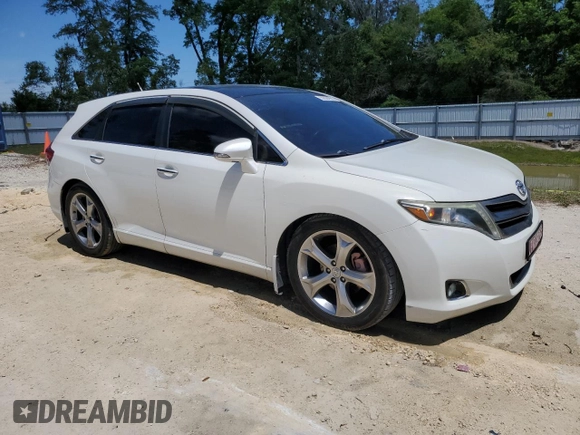 2013 Toyota Venza LE with VIN 4T3BK3BB7DU078215, listed as a Copart auction lot 52984985 with 216,659 mi miles and Salvage Title. Bid and sale history available at DreamBid. Image 4.