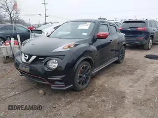 2015 Nissan Juke S with VIN JN8AF5MVXFT561730, listed as a IAAI auction lot 41497780 with 54,408 mi miles and . Bid and sale history available at carsss.com. Image 17.