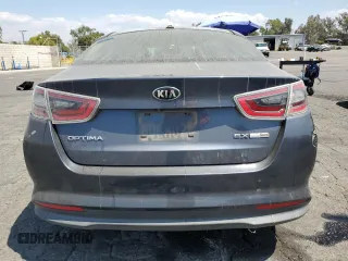 2014 Kia Optima Hybrid EX with VIN KNAGN4AD2E5072933, listed as a Copart auction lot 69480694 with 111,936 mi miles and Clean Title. Bid and sale history available at carsss.com. Image 6.