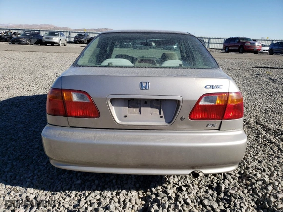 2000 Honda Civic EX with VIN 2HGEJ8643YH519550, listed as a Copart auction lot 42168705 with 155,786 mi miles and Clean Title. Bid and sale history available at carsss.com. Image 6.