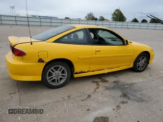 2003 Chevrolet Cavalier LS Sport with VIN 1G1JH12F237266127, listed as a Copart auction lot 75874874 with 0 mi miles and Salvage Title. Bid and sale history available at carsss.com. Image 3.