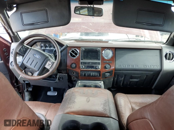 2011 Ford F-350 XL with VIN 1FT8W3BT8BEC22964, listed as a Copart auction lot 41639425 with 409,021 mi miles and Salvage Title. Bid and sale history available at DreamBid. Image 8.