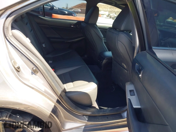 2014 Lexus IS 250 with VIN JTHBF1D21E5037009, listed as a IAAI auction lot 42555142 with 121,026 mi miles and . Bid and sale history available at DreamBid. Image 8.
