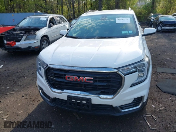 2023 GMC Terrain SLE with VIN 3GKALTEG7PL237976, listed as a IAAI auction lot 42165476 with 28,667 mi miles and . Bid and sale history available at carsss.com. Image 12.