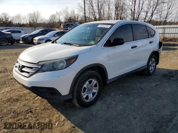 2014 Honda CR-V LX with VIN 5J6RM4H33EL103995, listed as a Copart auction lot 46053295 with 106,530 mi miles and Salvage Title. Bid and sale history available at carsss.com. Image 1.