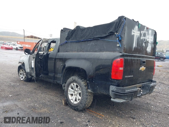 2017 Chevrolet Colorado 2WD LT with VIN 1GCHSCEA5H1259282, listed as a IAAI auction lot 41577894 with 1 mi miles. Bid and sale history available at carsss.com. Image 3.