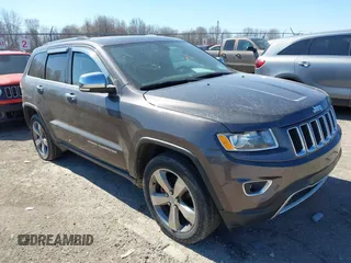 2014 Jeep Grand Cherokee Limited with VIN 1C4RJFBG3EC237864, listed as a IAAI auction lot 41853884 with 172,439 mi miles and . Bid and sale history available at DreamBid. Image 1.