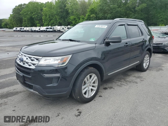 2019 Ford Explorer XLT с VIN 1FM5K8D8XKGA66883, выставлен на аукционе Copart как лот 58718555 с пробегом Не указан миль и Списание • Salvage title. История ставок и продаж доступна на DreamBid. Изображение 1.