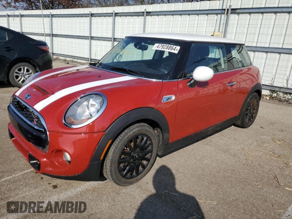 2018 MINI Hardtop Cooper S with VIN WMWXP7C57J2C62131, listed as a Copart auction lot 47928864 with 68,767 mi miles and Salvage Title. Bid and sale history available at DreamBid. Image 1.