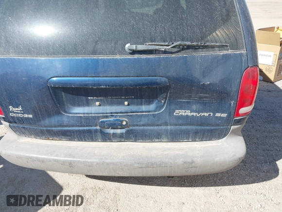 2000 Dodge Caravan SE z VIN 1B4GP44GXYB799162, wystawiony jako IAAI lot #41684108 z przebiegiem Nie podano mil oraz . Historia ofert i sprzedaży dostępna na DreamBid. Obrazek 6.
