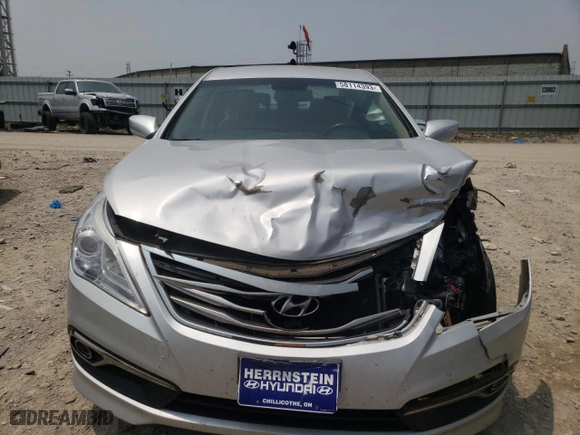 2015 Hyundai Azera with VIN KMHFG4JG3FA490649, listed as a Copart auction lot 58114393 with 206,767 mi miles. Bid and sale history available at carsss.com. Image 5.