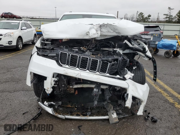 2022 Jeep Grand Cherokee Limited с VIN 1C4RJKBG3N8506909, выставлен на аукционе Copart как лот 52156295 с пробегом 35 596 миль миль и Списание • Salvage title. История ставок и продаж доступна на DreamBid. Изображение 5.