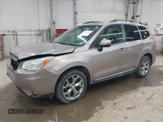 2015 Subaru Forester Touring with VIN JF2SJAUC6FH455446, listed as a IAAI auction lot 42095963 with 152,545 mi miles and . Bid and sale history available at DreamBid. Image 2.