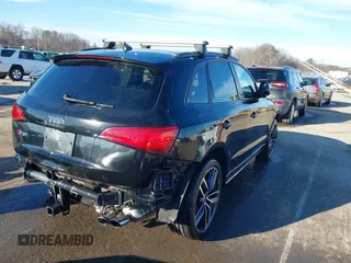 2017 Audi SQ5 Premium Plus with VIN WA1CCAFP1HA014262, listed as a IAAI auction lot 41554674 with 27,506 mi miles. Bid and sale history available at carsss.com. Image 4.