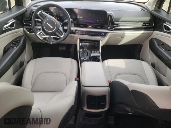 2023 Kia Sportage EX with VIN 5XYK33AF2PG135411, listed as a Copart auction lot 83716234 with 9,340 mi miles and Salvage Title. Bid and sale history available at DreamBid. Image 8.
