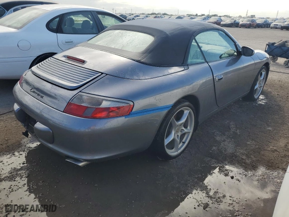 2003 Porsche 911 Carrera with VIN WP0CA29903S651323, listed as a Copart auction lot 78735344 with 30,544 mi miles and Salvage Title. Bid and sale history available at carsss.com. Image 3.