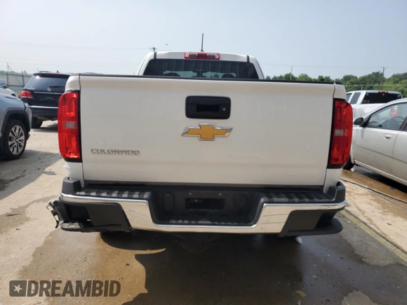2018 Chevrolet Colorado 2WD Work Truck with VIN 1GCHSBEA0J1120693, listed as a Copart auction lot 59902015 with 24,452 mi miles and Salvage title. Bid and sale history available at DreamBid. Image 6.