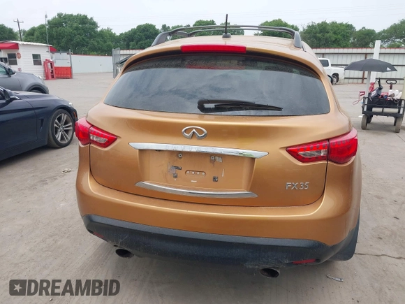 2010 Infiniti FX with VIN JN8AS1MW0AM850809, listed as a IAAI auction lot 41942267 with 142,145 mi miles and . Bid and sale history available at DreamBid. Image 16.