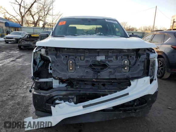2024 Ford F-150 with VIN 1FT6W1B73RWG08257, listed as a Copart auction lot 89097355 with 516 mi miles and Salvage title. Bid and sale history available at DreamBid. Image 5.