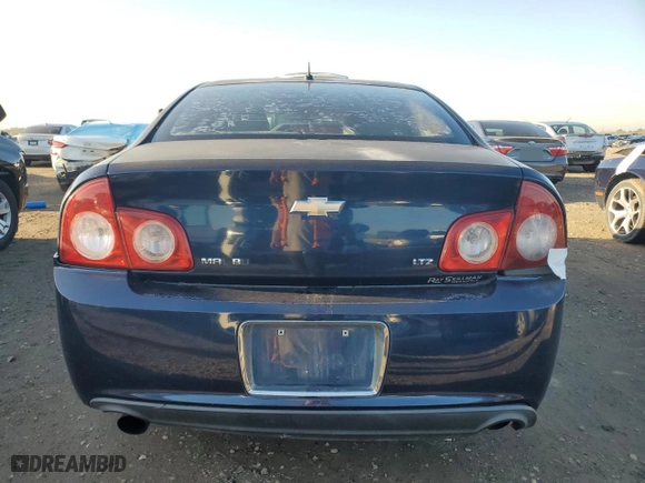2008 Chevrolet Malibu LTZ with VIN 1G1ZK577584197195, listed as a Copart auction lot 46877765 with 229,970 mi miles and Salvage Title. Bid and sale history available at carsss.com. Image 6.