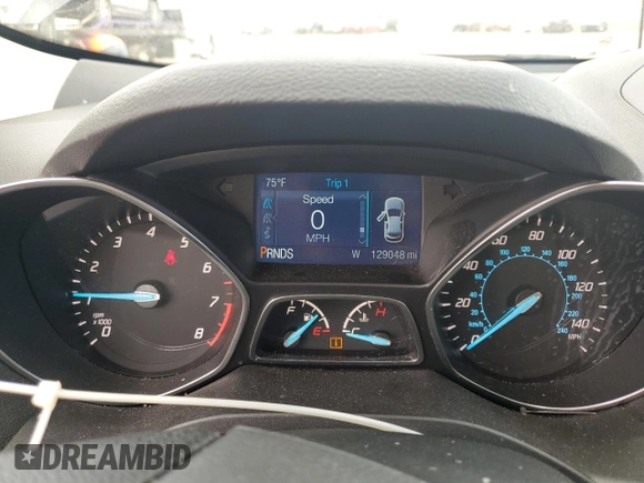 2015 Ford Escape SE with VIN 1FMCU9G96FUC65061, listed as a Copart auction lot 53571625 with 129,048 mi miles and Salvage Title. Bid and sale history available at carsss.com. Image 9.
