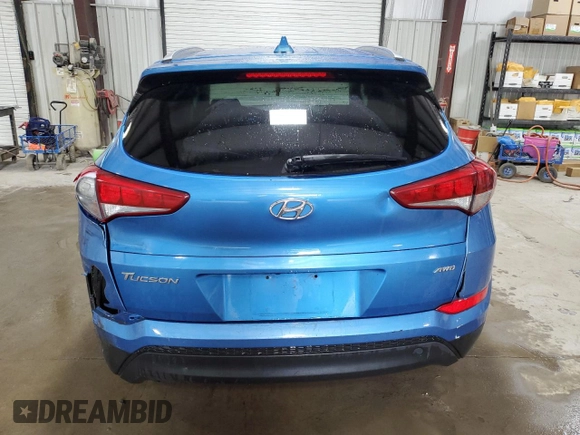 2018 Hyundai Tucson SEL with VIN KM8J3CA45JU704523, listed as a Copart auction lot 61654034 with 87,607 mi miles and Salvage Title. Bid and sale history available at carsss.com. Image 6.