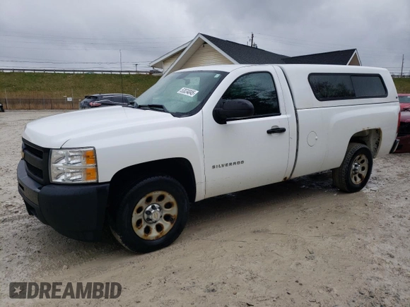 2013 Chevrolet Silverado 1500 Work Truck with VIN 1GCNCPEX2DZ154982, listed as a Copart auction lot 53034045 with 211,741 mi miles and Clean Title. Bid and sale history available at DreamBid. Image 1.