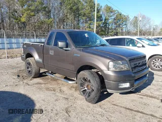 2005 Ford F-150 STX with VIN 1FTRF04W75KB45441, listed as a IAAI auction lot 41405439 with 227,063 mi miles and . Bid and sale history available at DreamBid. Image 1.