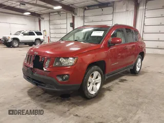 2016 Jeep Compass High Altitude Edition with VIN 1C4NJDEB8GD778764, listed as a IAAI auction lot 41704039 with 110,287 mi miles. Bid and sale history available at carsss.com. Image 18.