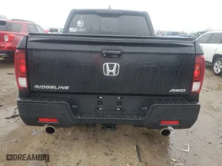 2021 Honda Ridgeline RTL-E with VIN 5FPYK3F70MB021965, listed as a Copart auction lot 43346265 with 71,686 mi miles and Salvage Title. Bid and sale history available at carsss.com. Image 6.