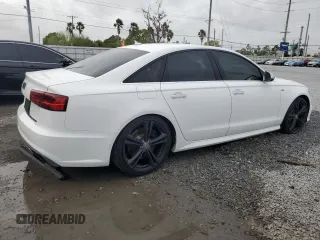 2016 Audi S6 Premium Plus with VIN WAUF2AFC1GN109153, listed as a Copart auction lot 47727035 with 109,743 mi miles and Salvage Title. Bid and sale history available at carsss.com. Image 3.