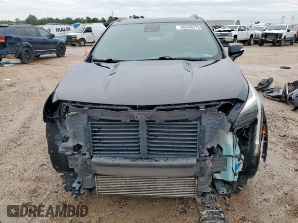 2023 Cadillac XT4 FWD Sport with VIN 1GYFZER42PF111153, listed as a Copart auction lot 60546315 with 41,462 mi miles and Salvage title. Bid and sale history available at DreamBid. Image 5.