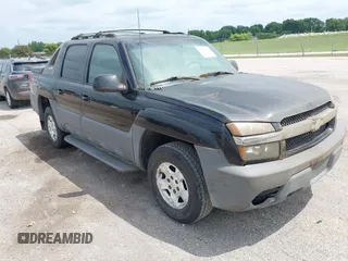 2002 Chevrolet Avalanche with VIN 3GNEK13T72G141553, listed as a IAAI auction lot 42784050 with 209,707 mi miles and . Bid and sale history available at DreamBid. Image 1.