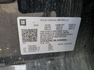 2020 GMC Yukon XL Denali with VIN 1GKS2HKJ6LR303991, listed as a Copart auction lot 51335235 with 31,280 mi miles and Salvage Title. Bid and sale history available at carsss.com. Image 14.