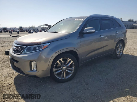 2014 Kia Sorento SX with VIN 5XYKWDA74EG448821, listed as a Copart auction lot 58160825 with 90,224 mi miles and Clean title. Bid and sale history available at DreamBid. Image 1.