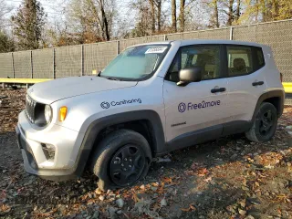 2021 Jeep Renegade Upland Edition with VIN ZACNJDAB1MPN21350, listed as a Copart auction lot 81056694 with 10,355 mi miles and Salvage Title. Bid and sale history available at carsss.com. Image 1.