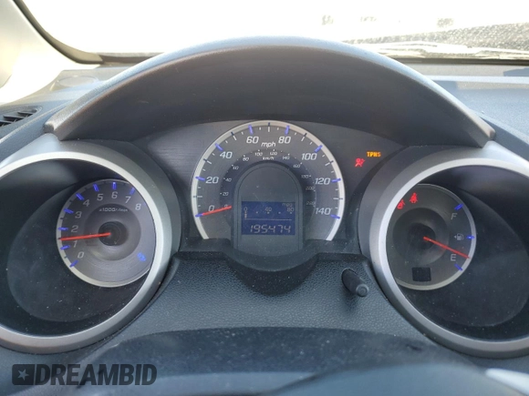 2009 Honda Fit Sport with VIN JHMGE884X9S075004, listed as a Copart auction lot 46498525 with 195,474 mi miles and Salvage Title. Bid and sale history available at carsss.com. Image 9.