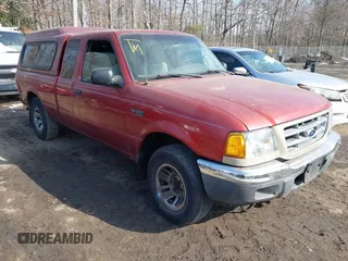 2001 Ford Ranger XLT Appearance with VIN 1FTYR14E21TA93687, listed as a IAAI auction lot 41414603 with 248,354 mi miles. Bid and sale history available at carsss.com. Image 1.