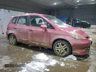 2007 Honda Fit Sport with VIN JHMGD37607S001354, listed as a Copart auction lot 45684445 with 203,204 mi miles and Clean Title. Bid and sale history available at carsss.com. Image 4.