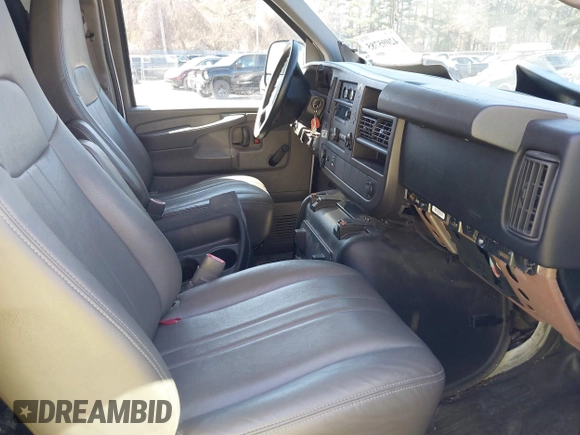 2013 Chevrolet Express Cargo Van with VIN 1GCWGFCA0D1156858, listed as a IAAI auction lot 42095785 with 223,413 mi miles. Bid and sale history available at carsss.com. Image 5.