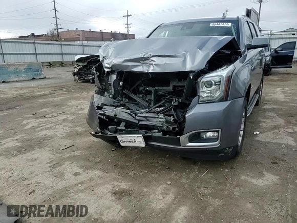 2020 GMC Yukon SLT with VIN 1GKS2BKC3LR281219, listed as a Copart auction lot 86441414 with 92,264 mi miles and Salvage Title. Bid and sale history available at carsss.com. Image 12.
