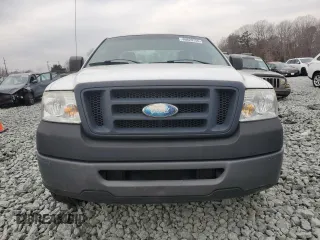 2008 Ford F-150 XL with VIN 1FTRF12258KE43920, listed as a Copart auction lot 46940245 with 152,446 mi miles and Salvage Title. Bid and sale history available at carsss.com. Image 5.